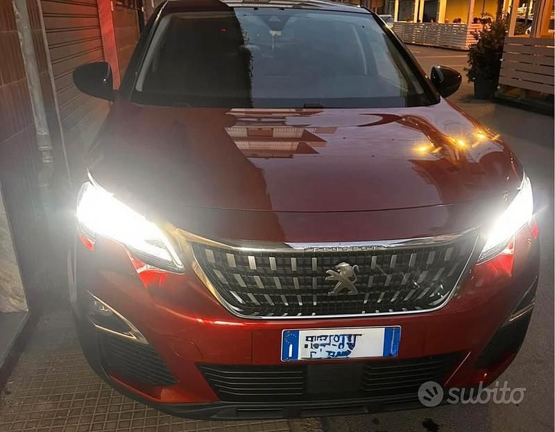 Usata Peugeot 3008 2017 Rosso SUV