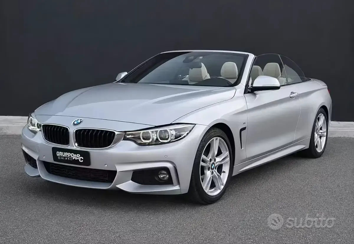 Usata BMW 420 M Sport 190 CV (139 kW) 2017 Bianco Cabrio