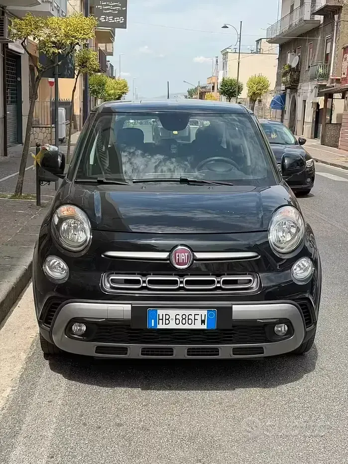 Usata Fiat 500L Cross 95 CV (69 kW) 2021 Nero Monovolume