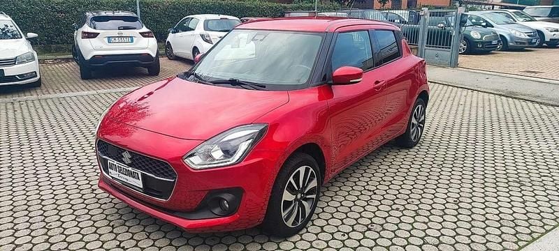 Usata Suzuki Swift 90 CV (66 kW) 2019 Rosso Berlina