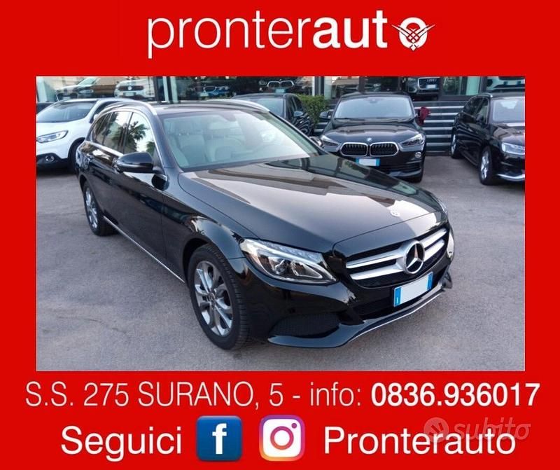 Nero Usata 2018 Mercedes C200 Sport Station wagon | 16.500 € (Cara) - Immagine 1/4