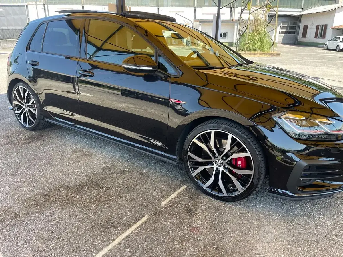 Usata VW Golf VII GTI 245 CV (180 kW) 2019 Nero Berlina
