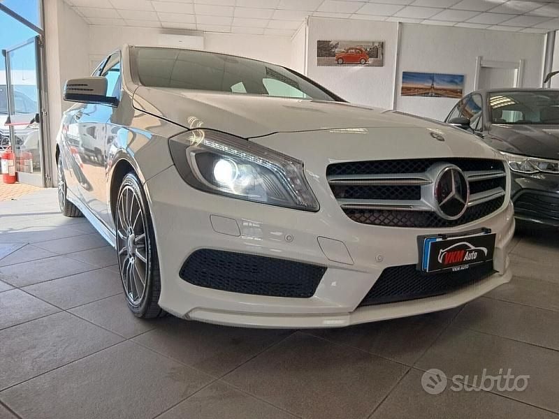 Usata Mercedes A200 136 CV (100 kW) 2014 Bianco Berlina