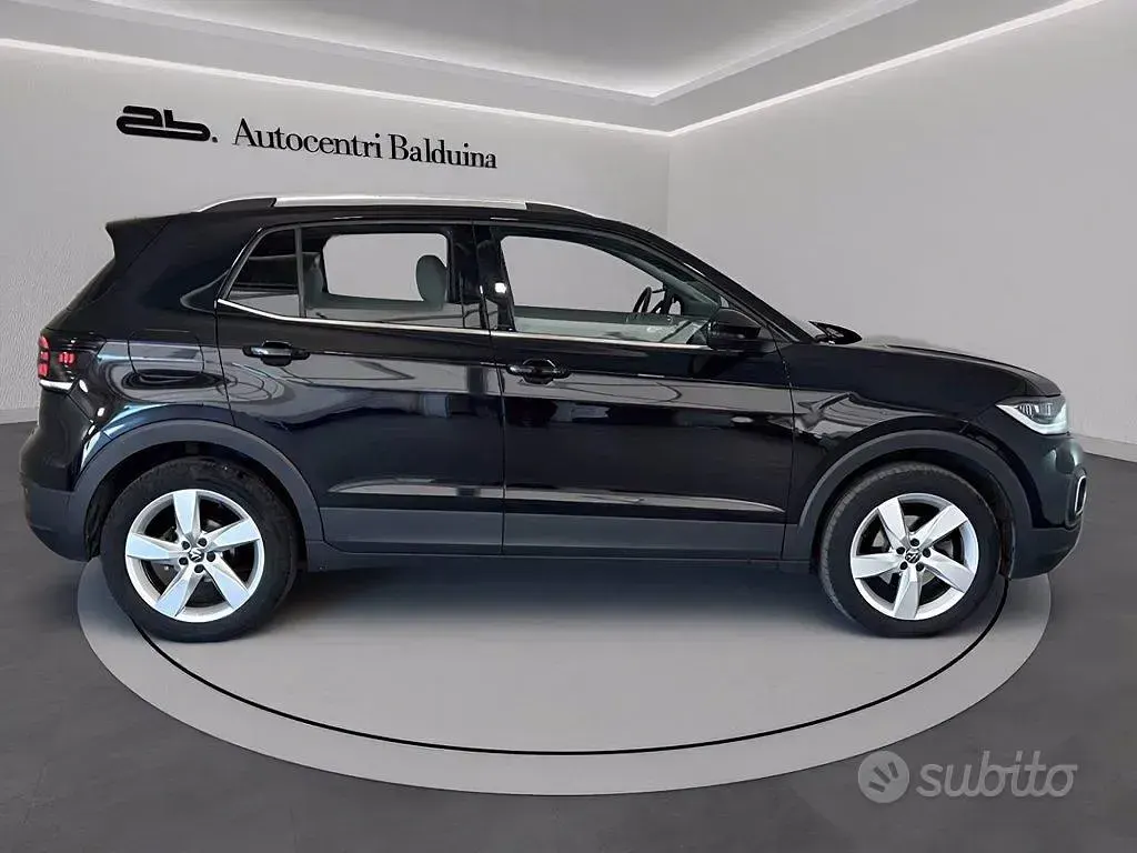 Usata VW T-Cross Advance 110 CV (80 kW) 2023 Nero SUV