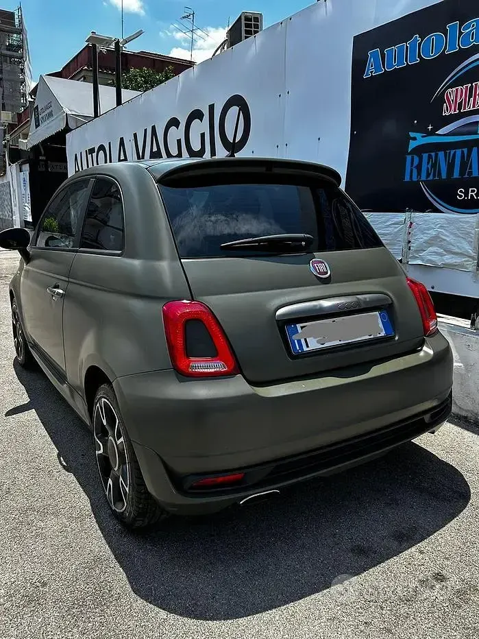 Usata Fiat 500S S 69 CV (50 kW) 2017 Verde Utilitaria