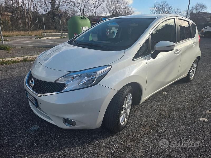Usata Nissan Note Acenta+ 90 CV (66 kW) 2016 Bianco Utilitaria