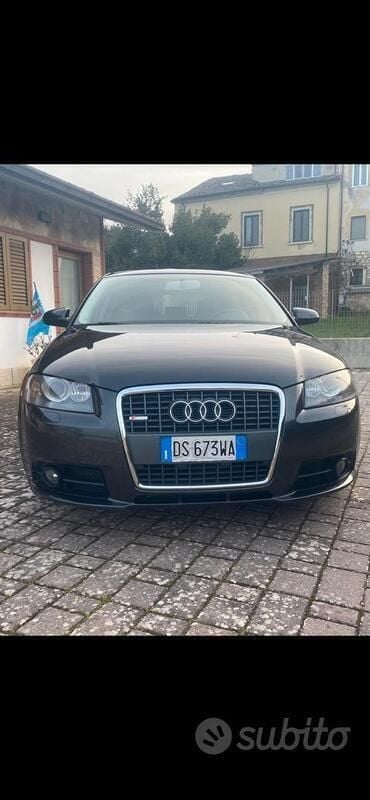 Usata Audi A3 S-Line 140 CV (102 kW) 2009 Grigio Berlina