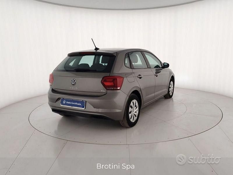 Usata VW Polo Comfortline 90 CV (66 kW) 2021 Grigio Utilitaria