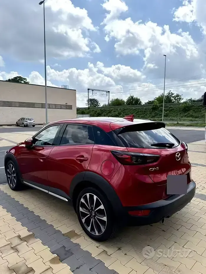 Usata Mazda CX-3 121 CV (88 kW) 2021 Rosso SUV