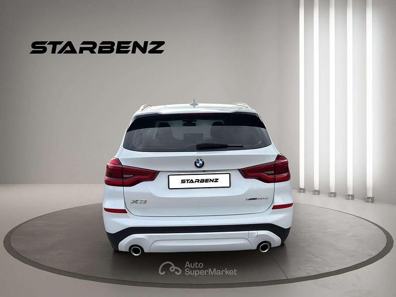 Brugt BMW X3 Luxury Line 190 HK (139 kW) 2020 Hvid SUV