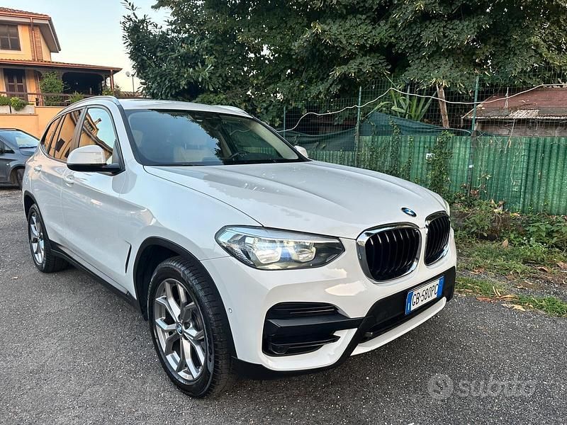 Bianco Usata 2020 BMW X3 Efficient Dynamics SUV | 25.950 € (Super prezzo) - Immagine 1/4