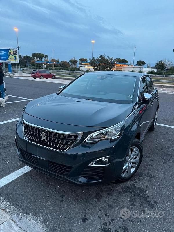 Usata Peugeot 3008 131 CV (96 kW) 2020 Blu SUV