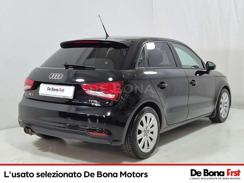 Usata Audi A1 Sportback 125 CV (91 kW) 2018 Nero Utilitaria