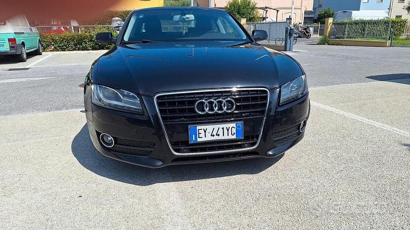 Usata Audi A5 S-Line 170 CV (125 kW) 2010 Nero Coupé
