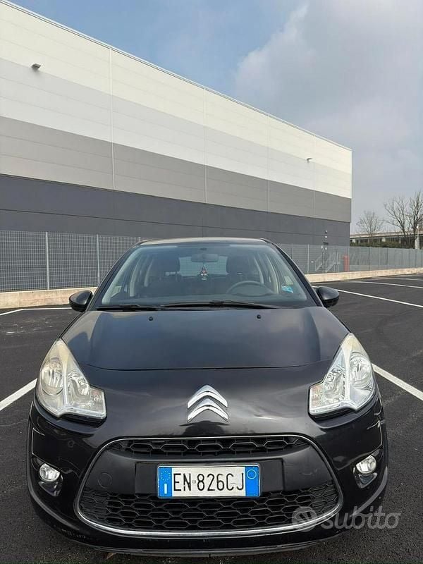Usata Citroën C3 60 CV (44 kW) 2012 Nero Utilitaria