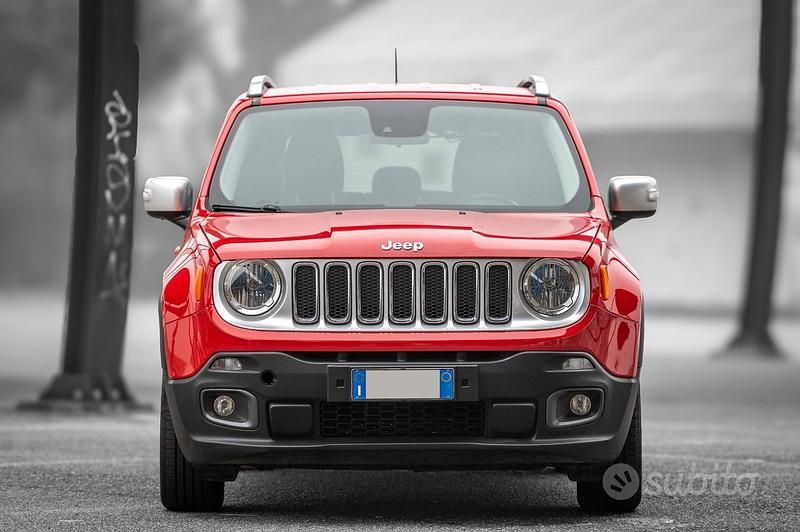 Usata Jeep Renegade Limited 120 CV (88 kW) 2015 Rosso SUV