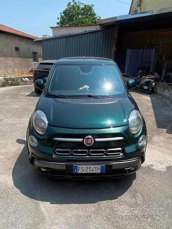 Usata Fiat 500L Cross 95 CV (69 kW) 2018 Verde Monovolume