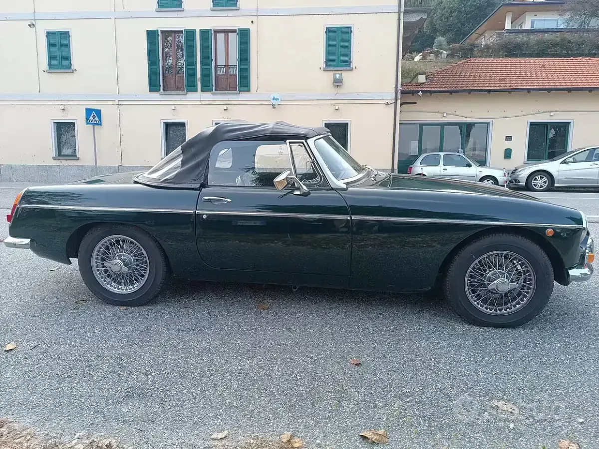 Usata MG B 95 CV (69 kW) 1960 Verde Cabrio