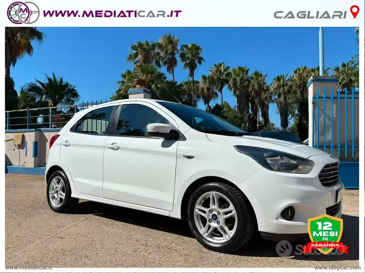 Usata Ford Ka Plus Ultimate 86 CV (63 kW) 2018 Bianco Utilitaria