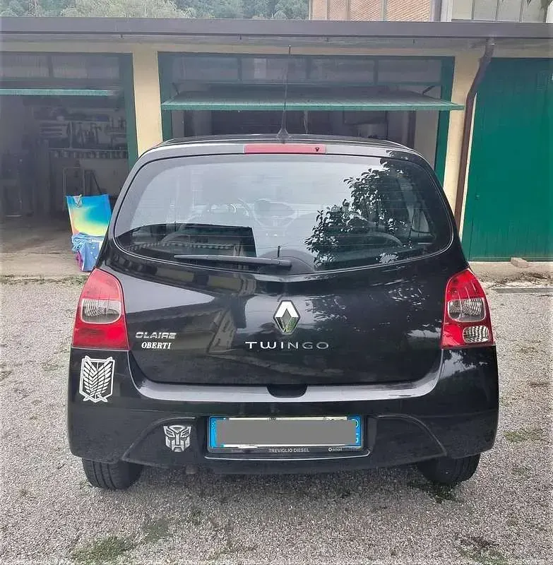 Usata Renault Twingo LE 58 CV (42 kW) 2009 Nero Utilitaria