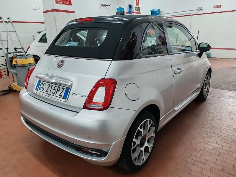 Usata Fiat 500C Connect 70 CV (51 kW) 2021 Marrone Cabrio
