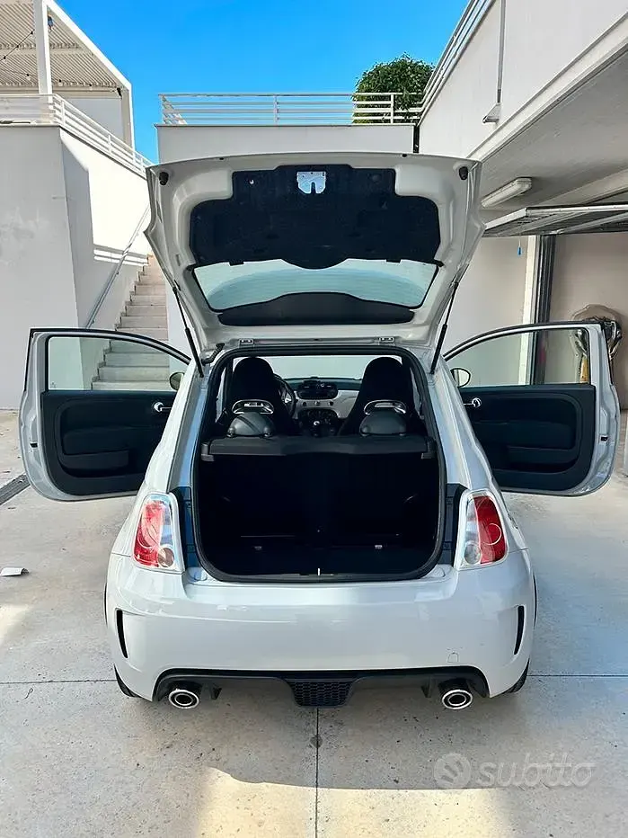 Usata Fiat 500 Abarth 135 CV (99 kW) 2015 Grigio Utilitaria