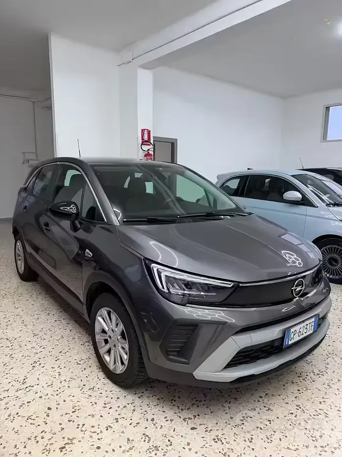 Usata Opel Crossland X Elegance 110 CV (80 kW) 2022 Grigio SUV