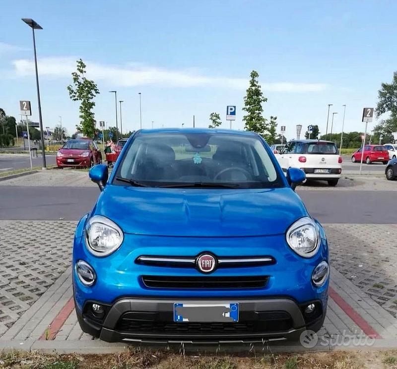 Usata Fiat 500X Cross 120 CV (88 kW) 2019 Blu SUV