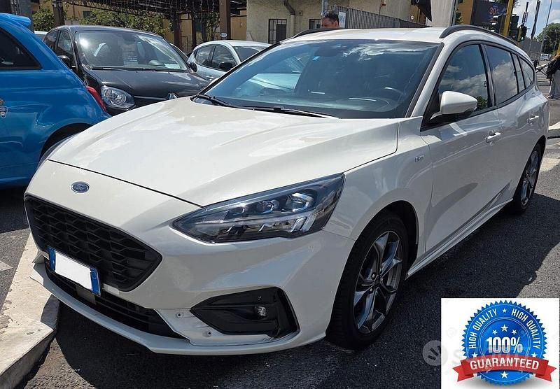 Usata Ford Focus ST-Line 125 CV (91 kW) 2021 Bianco Berlina