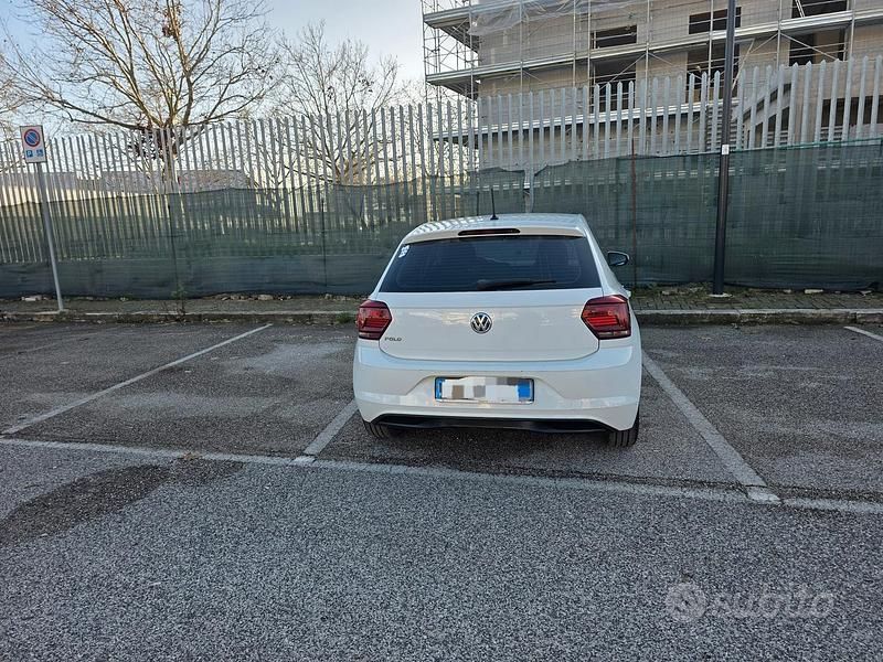 Usata VW Polo Comfortline 95 CV (69 kW) 2019 Bianco Utilitaria