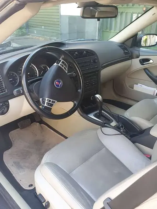 Usata Saab 9-3 Aero 209 CV (153 kW) 2005 Blu/azzurro Cabrio