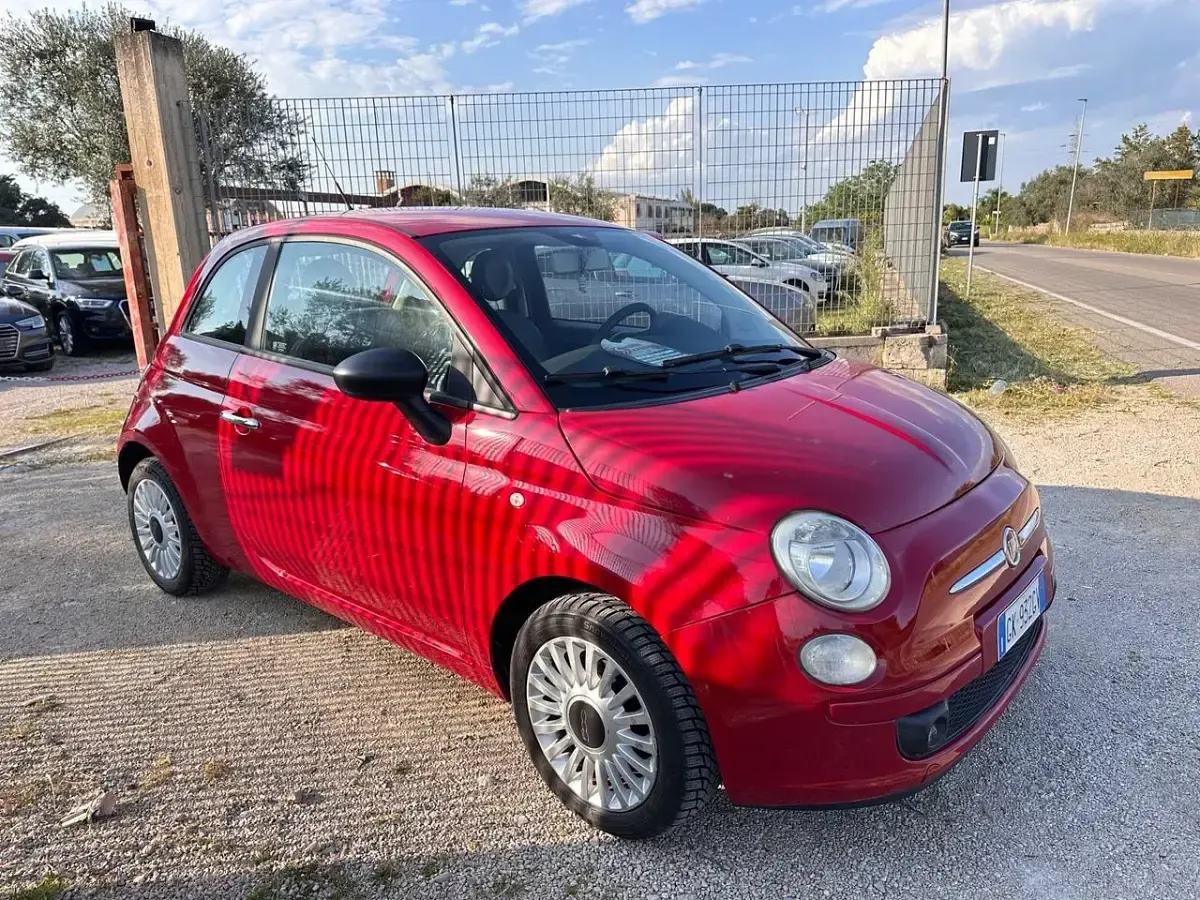 Usata Fiat 500 Pop 69 CV (50 kW) 2008 Rosso Berlina