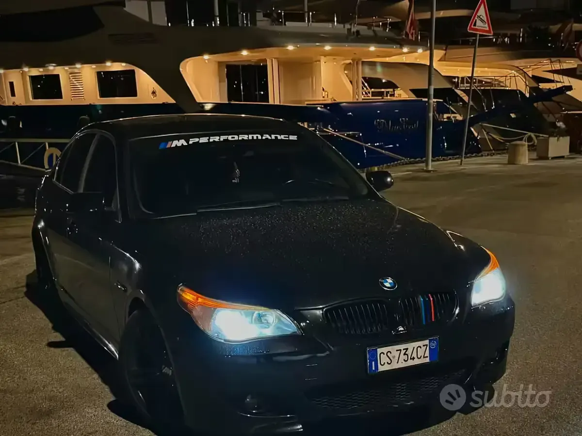 Usata BMW 525 177 CV (130 kW) 2004 Nero Berlina