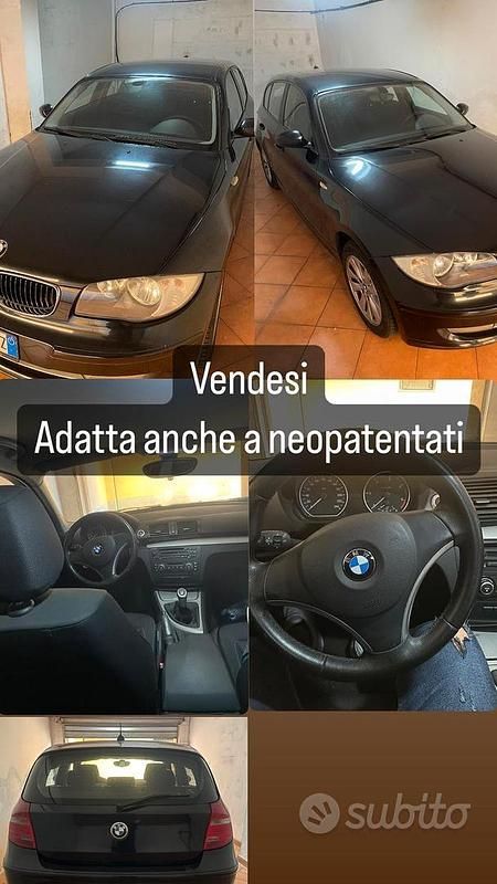 Usata BMW 116 116 CV (85 kW) 2009 Nero Utilitaria