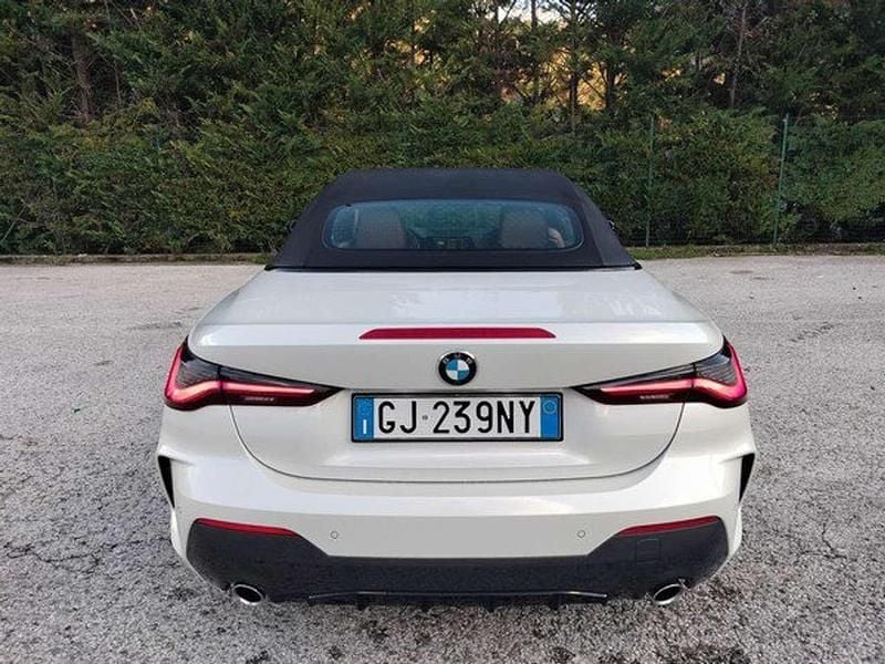 Usata BMW 420 Cabriolet M Sport 190 CV (139 kW) 2022 Bianco Cabrio