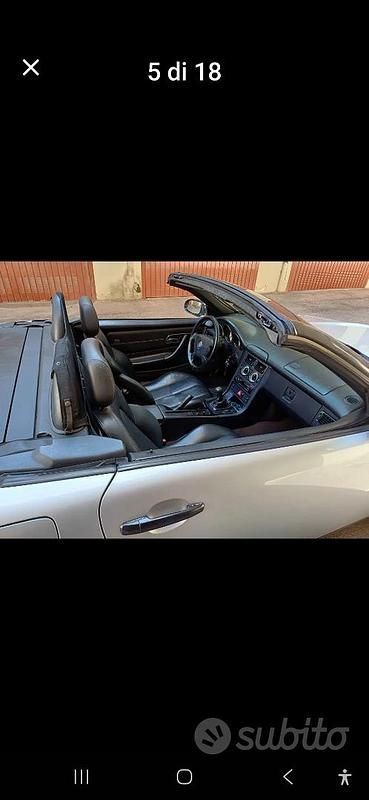 Usata Mercedes 170 136 CV (100 kW) 1999 Grigio Cabrio