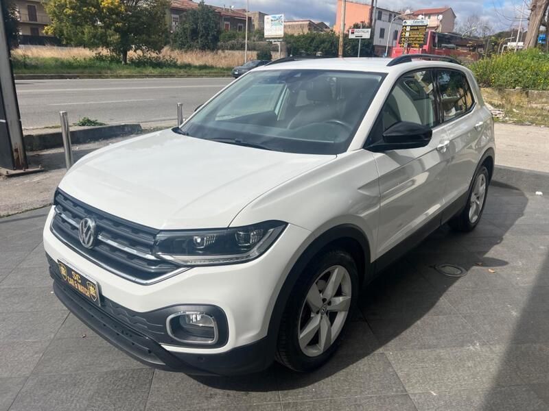 Usata VW T-Cross Style 95 CV (69 kW) 2020 Bianco SUV