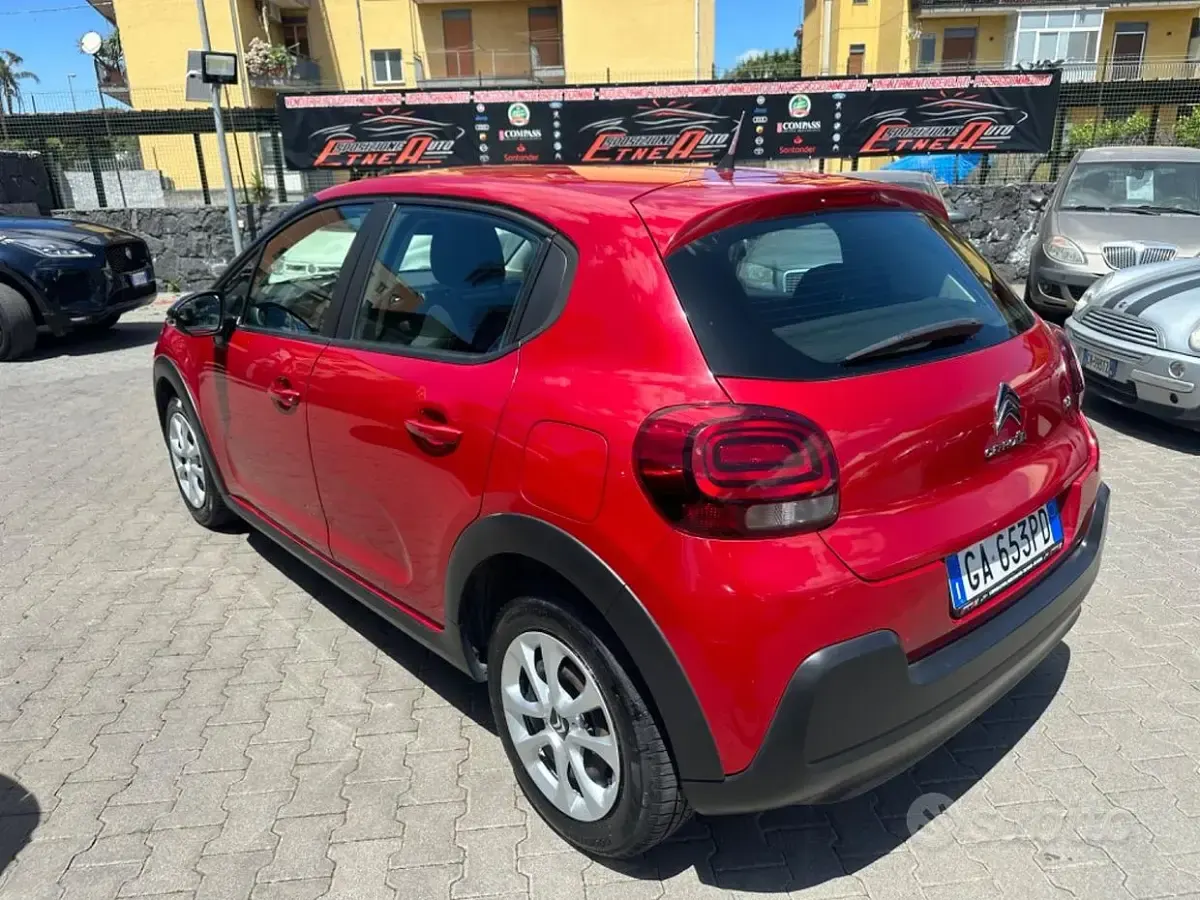 Gebraucht Citroën C3 Feel 102 PS (75 kW) 2020 Rot Kleinwagen
