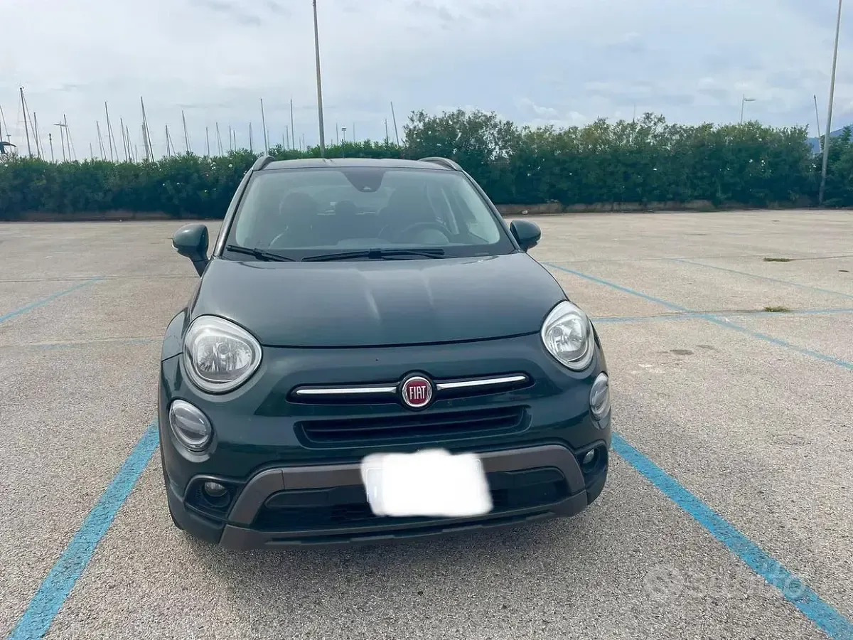 Usata Fiat 500X 130 CV (95 kW) 2021 Verde SUV