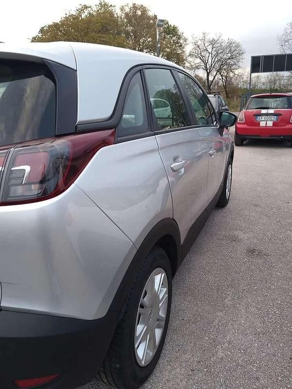 Usata Opel Crossland X Innovation 82 CV (60 kW) 2018 Argento SUV
