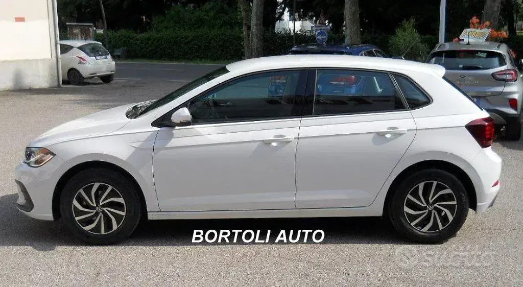 Usata VW Polo Life 95 CV (69 kW) 2023 Bianco Utilitaria