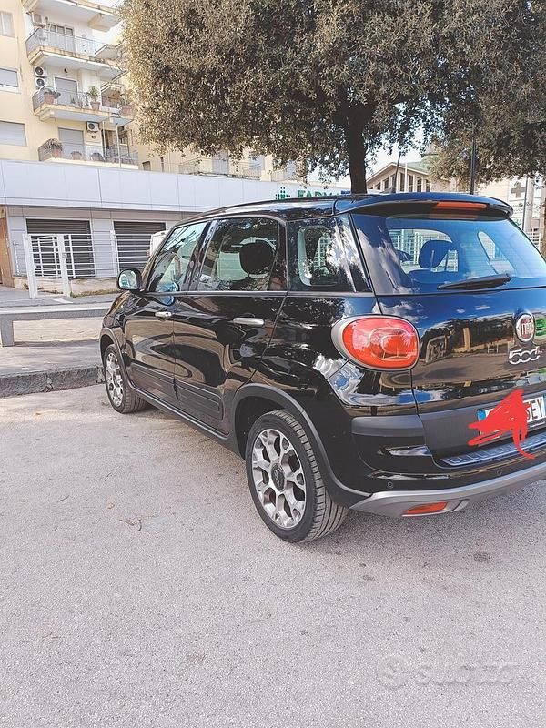 Usata Fiat 500L Cross 95 CV (69 kW) 2020 Nero Monovolume