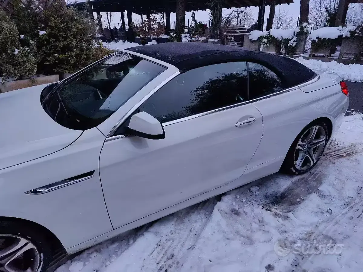 Usata BMW 640 313 CV (230 kW) 2012 Bianco Coupé