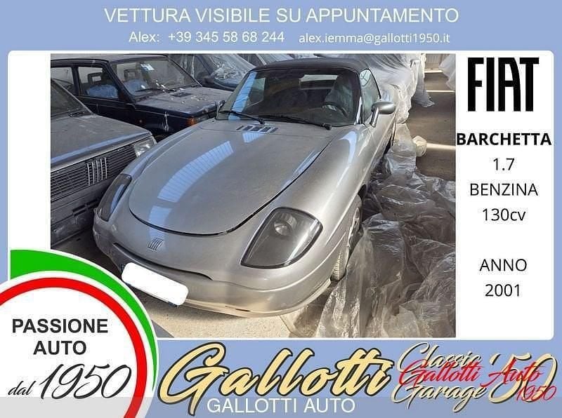 Usata Fiat Barchetta 131 CV (96 kW) 2001 Argento Cabrio