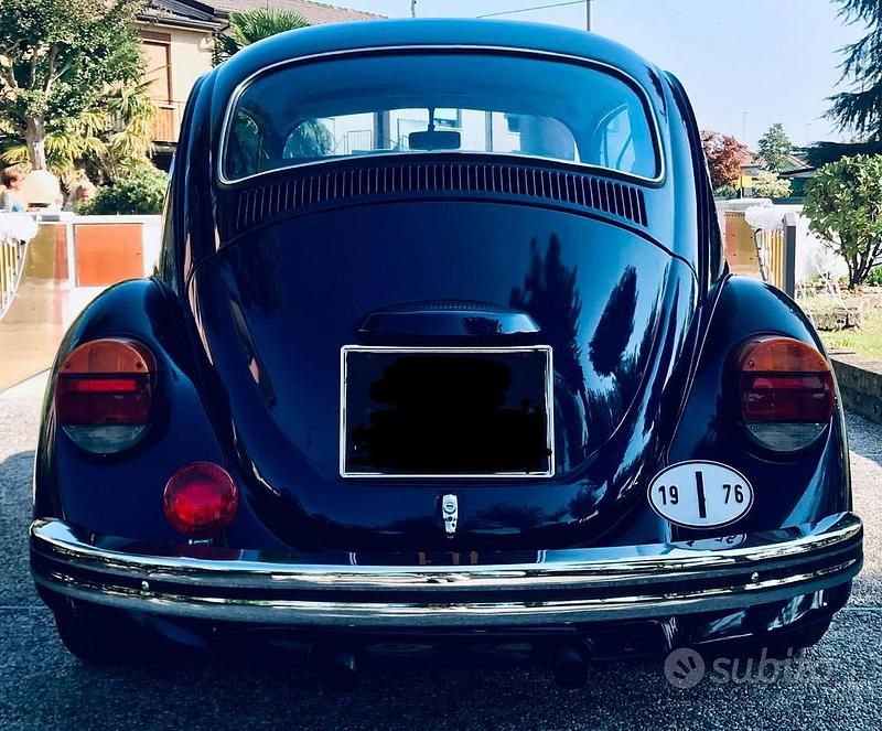 Usata VW Beetle 1970 Blu Utilitaria
