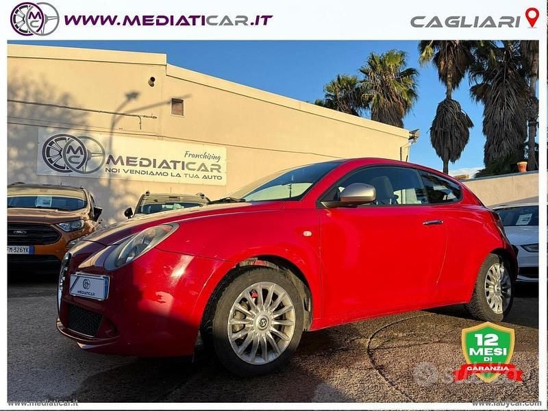 Usata Alfa Romeo MiTo Progression 78 CV (57 kW) 2016 Rosso Utilitaria
