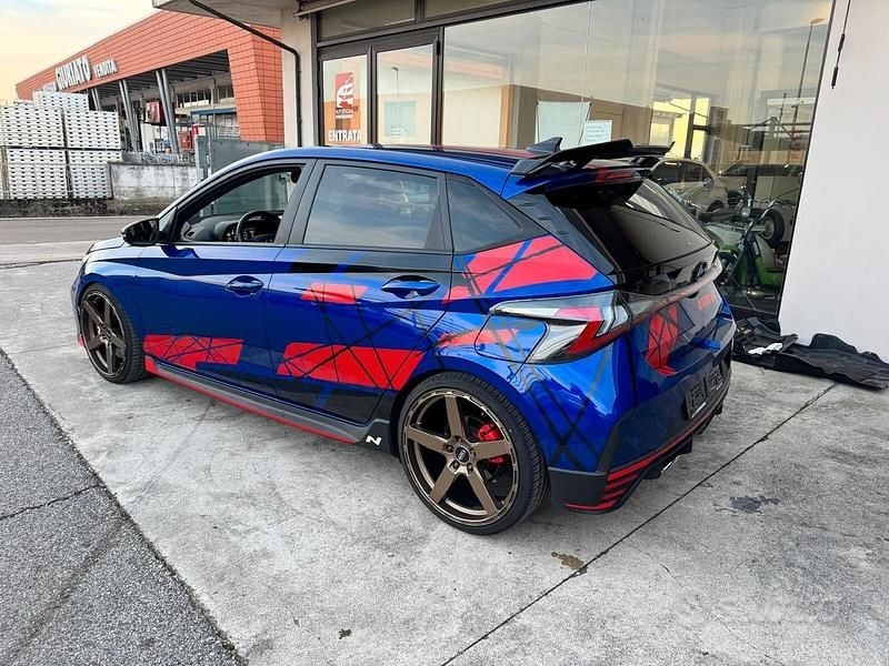 Usata Hyundai i20 N Performance 204 CV (150 kW) 2022 Blu Berlina