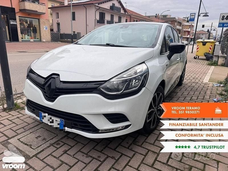 Usata Renault Clio IV 75 CV (55 kW) 2018 Bianco Utilitaria
