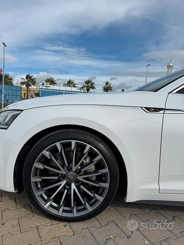 Usata Audi A5 Sportback S-Line 190 CV (139 kW) 2017 Bianco Utilitaria