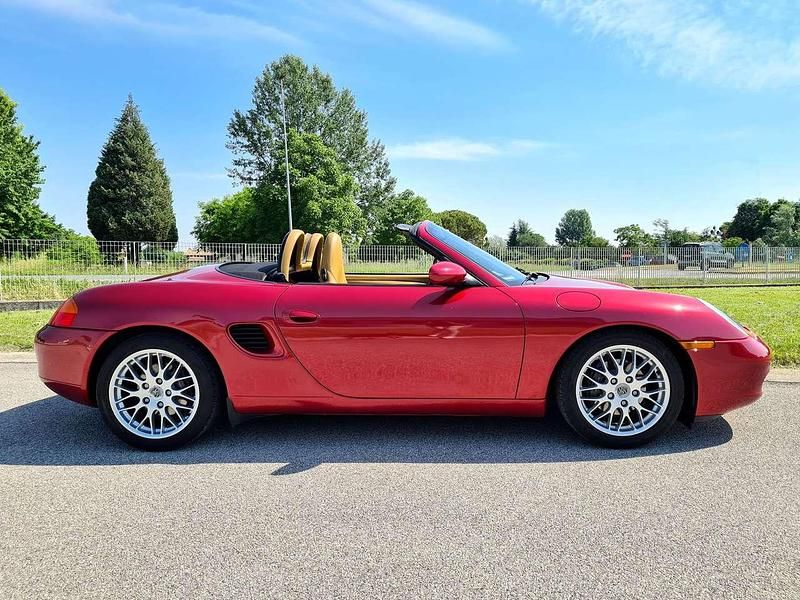 Usata Porsche 986 Boxster 220 CV (161 kW) 2002 Rosso Cabrio